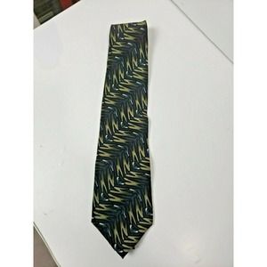 Cocktail Collection Men's Necktie SCOTCH Blue Tan Green Silk Tie